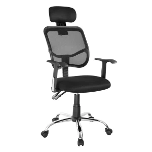 GUYOU Y-1710B Chaise de bureau ergonomique pivotante en maille à dossier haut de luxe d'Anji